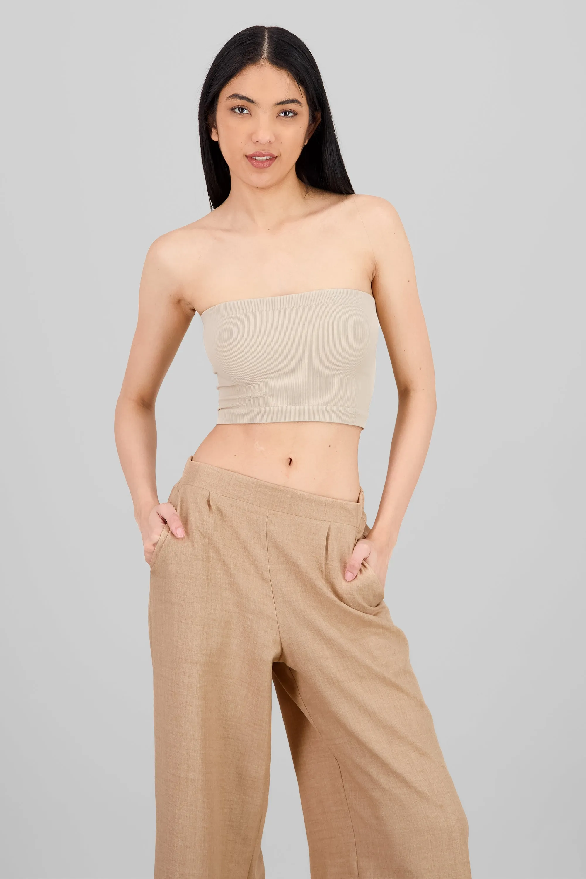 Top Tubo Strapless Rib sold by Shasa product image thumbnail 2