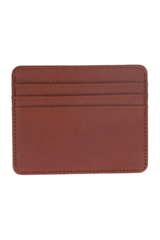 Tarjetero Liso Efecto Piel sold by Shasa