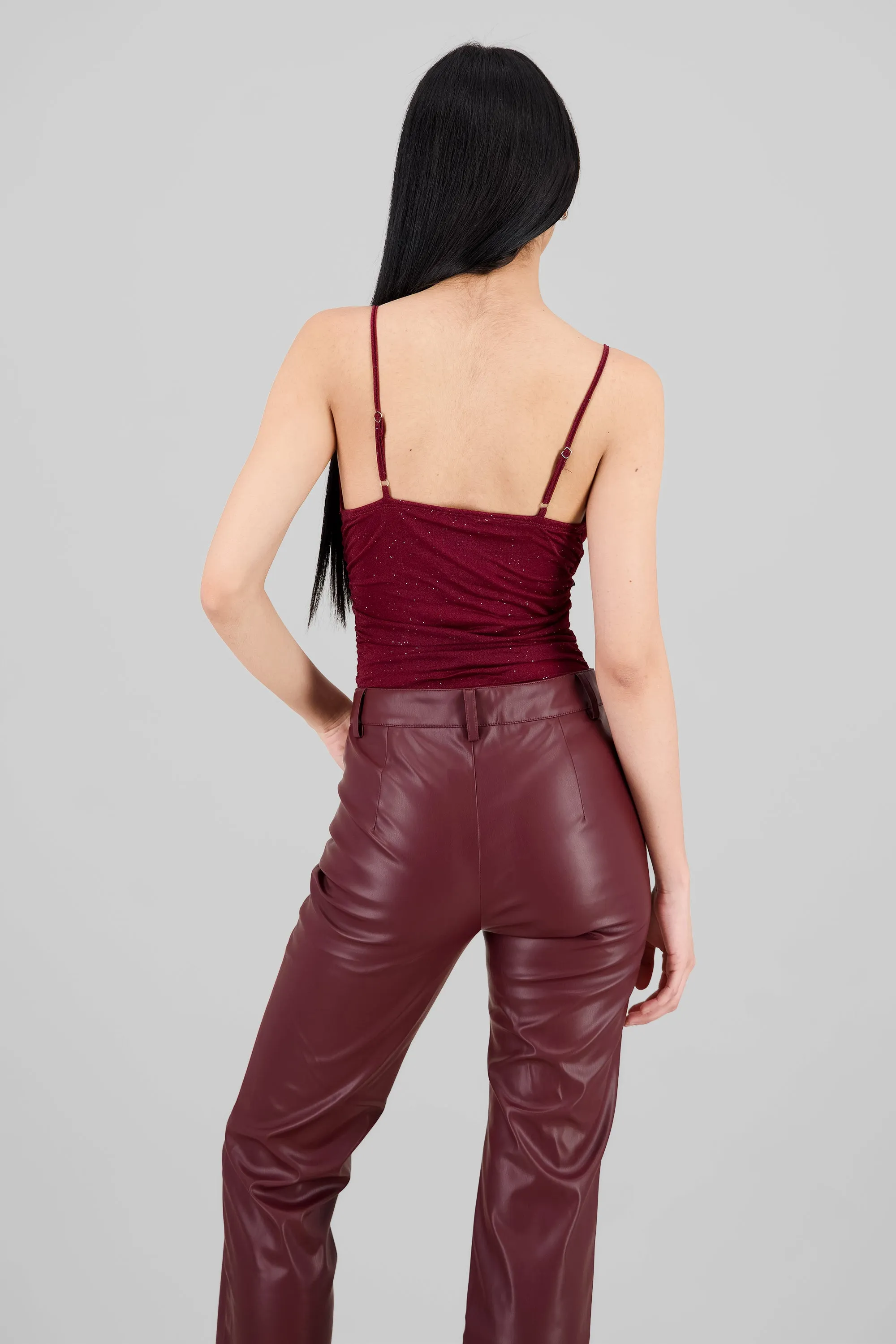 Bodysuit con cuello cascada de brillos sold by Shasa product image thumbnail 4