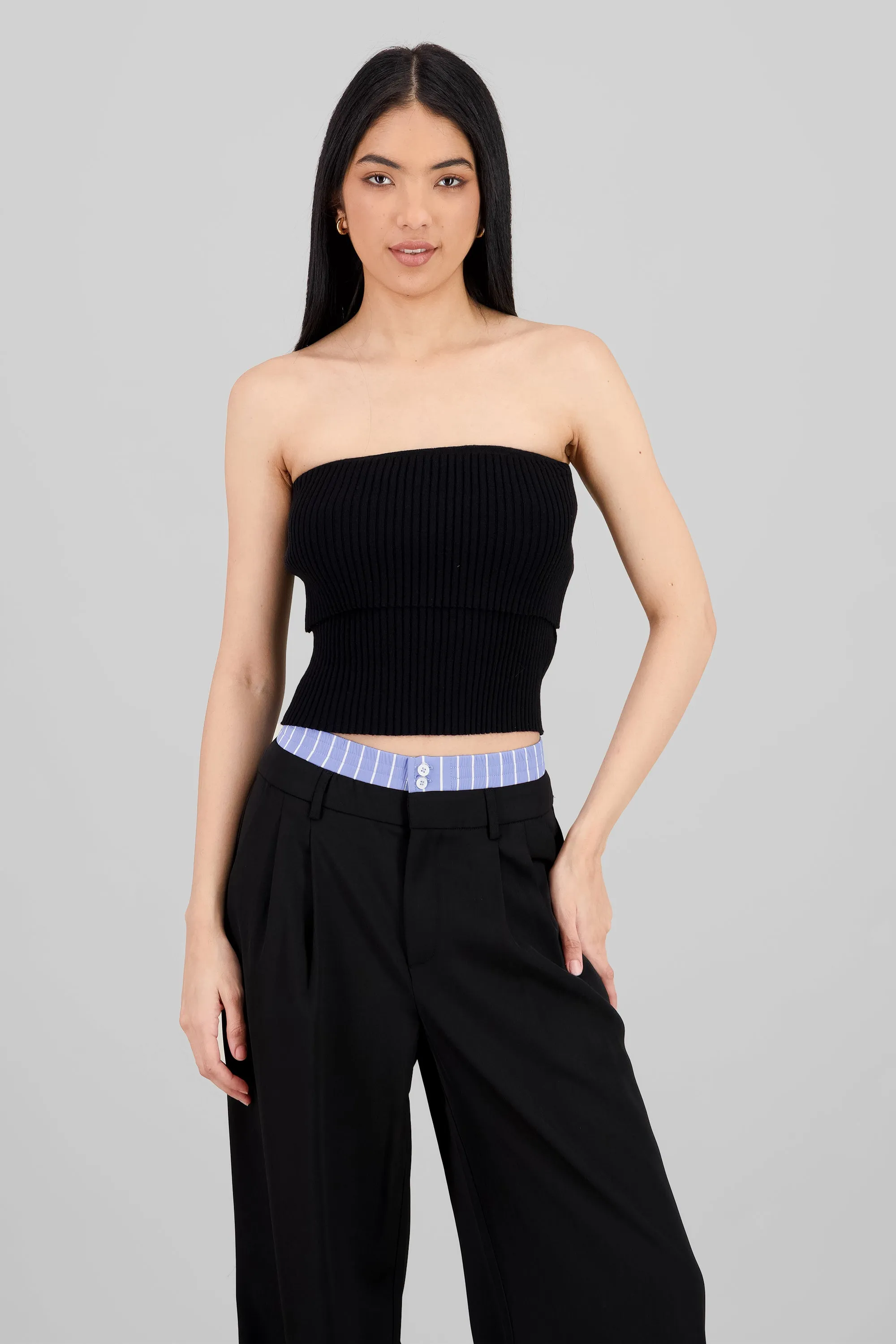 Top off shoulder de tejido grueso sold by Shasa product image thumbnail 2