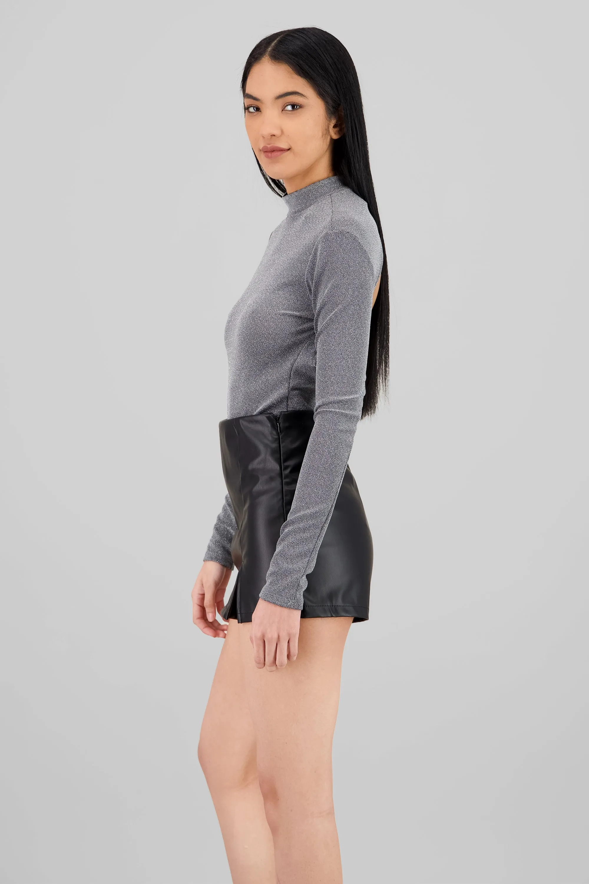 Body manga larga espalda abierta lurex sold by Shasa product image thumbnail 3