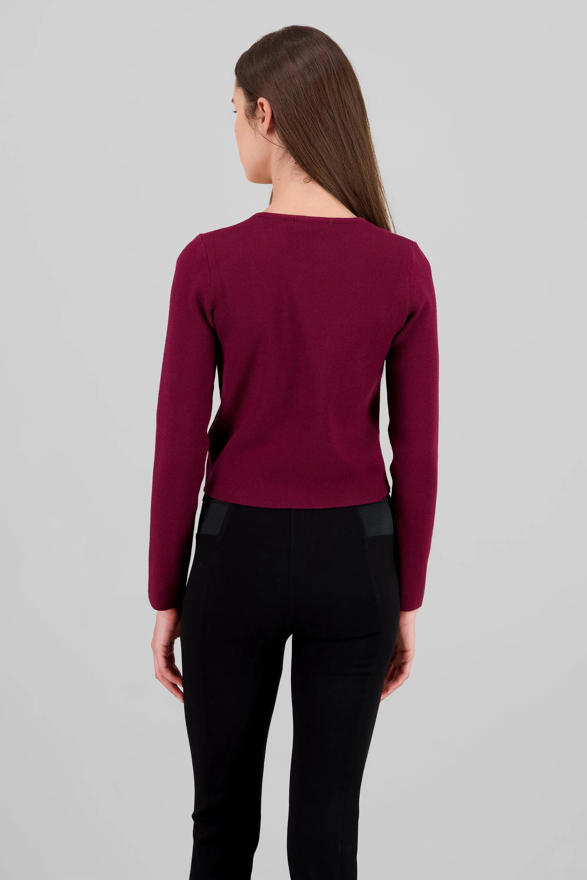 Sueter tejido cuello redondo sold by Shasa product image thumbnail 4