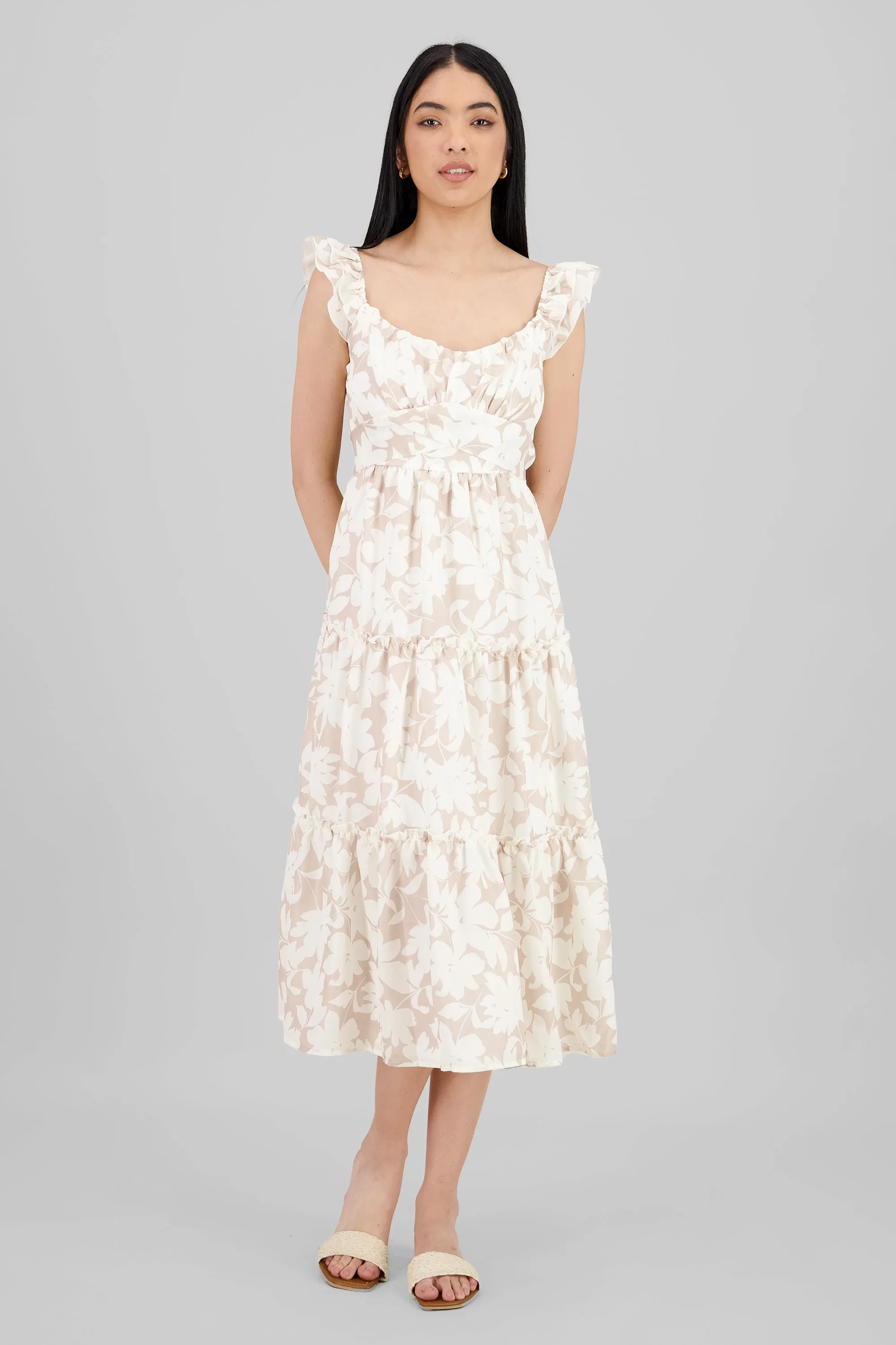 Vestido maxi estampado sold by Shasa