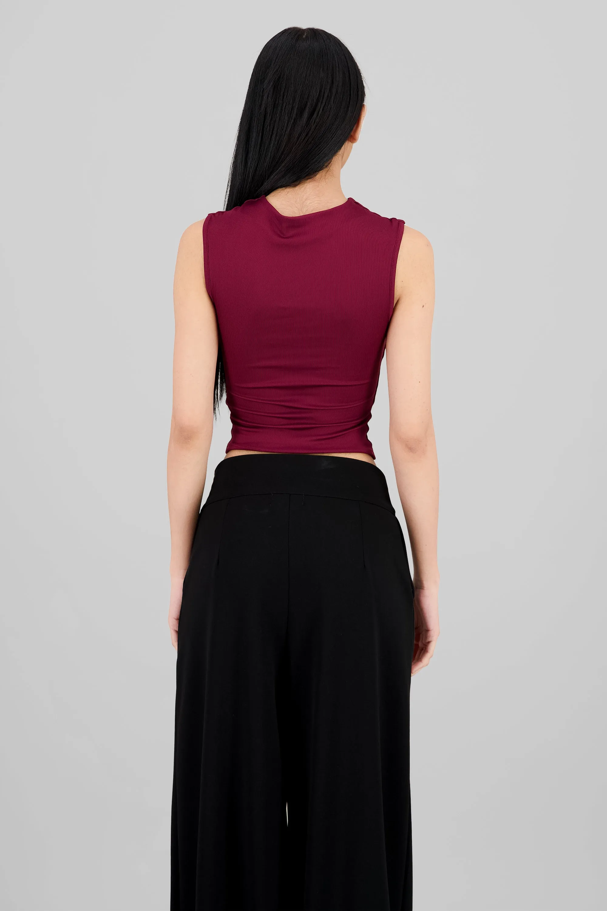 Top sin manga rib delgado sold by Shasa product image thumbnail 4