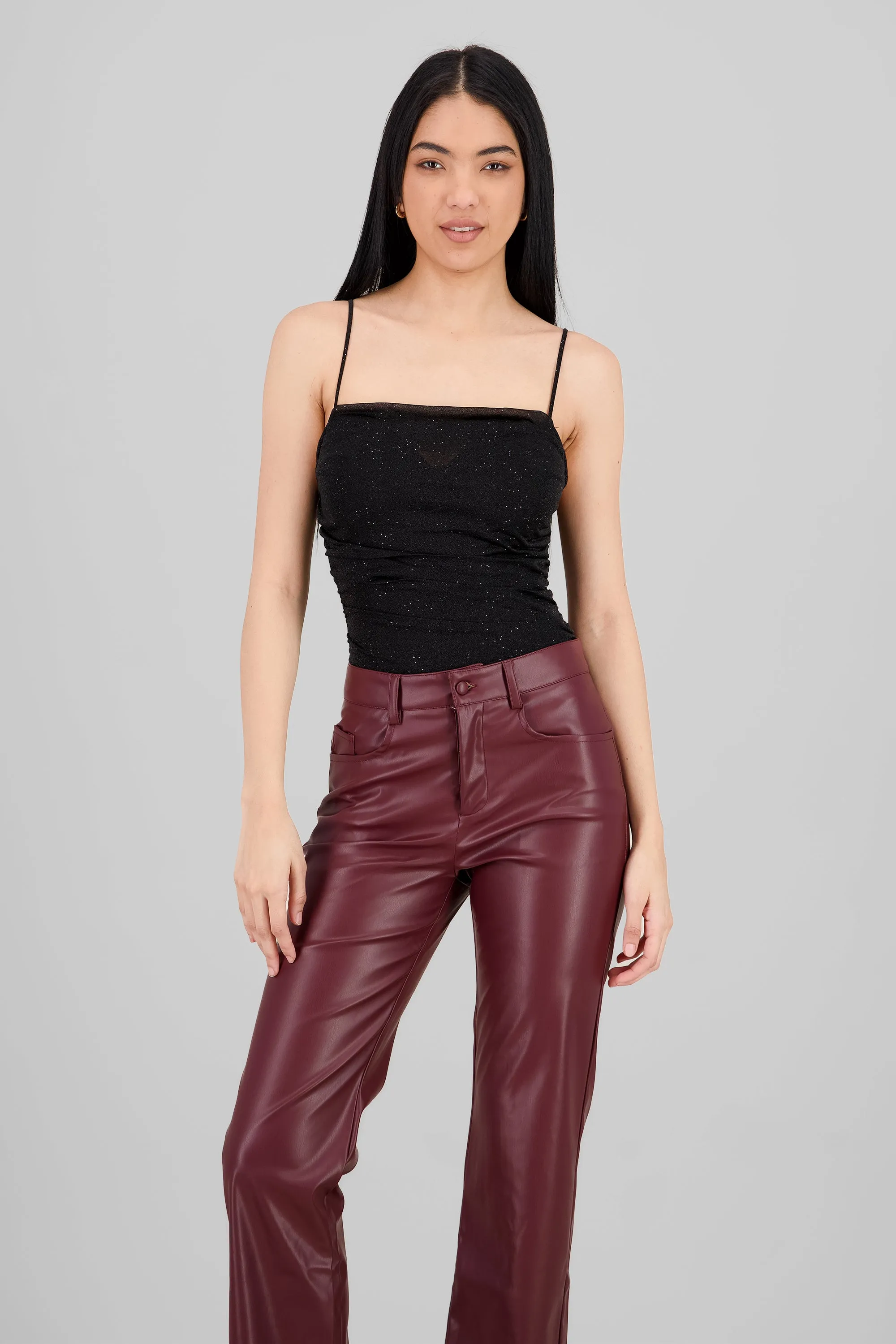 Bodysuit con cuello cascada de brillos sold by Shasa product image thumbnail 2