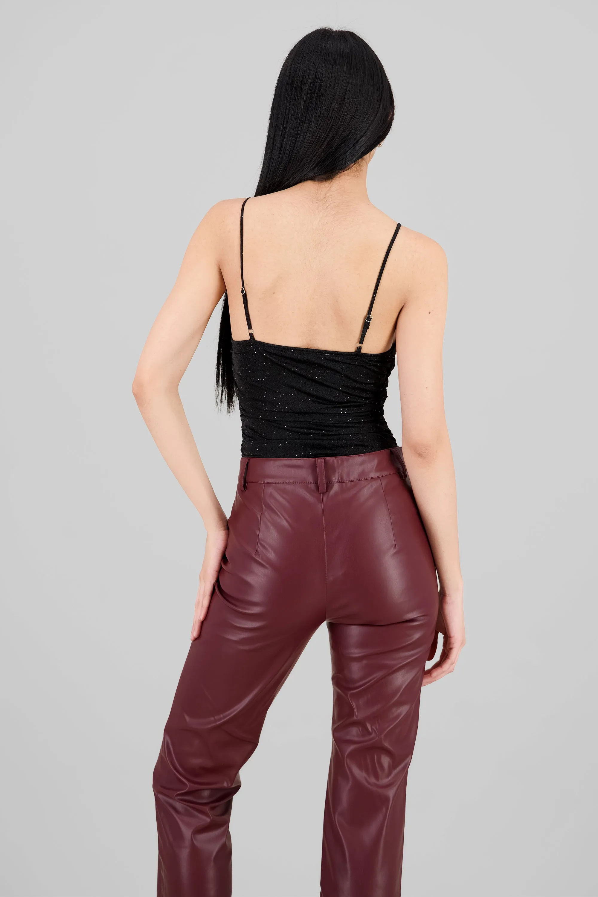 Bodysuit con cuello cascada de brillos sold by Shasa product image thumbnail 4
