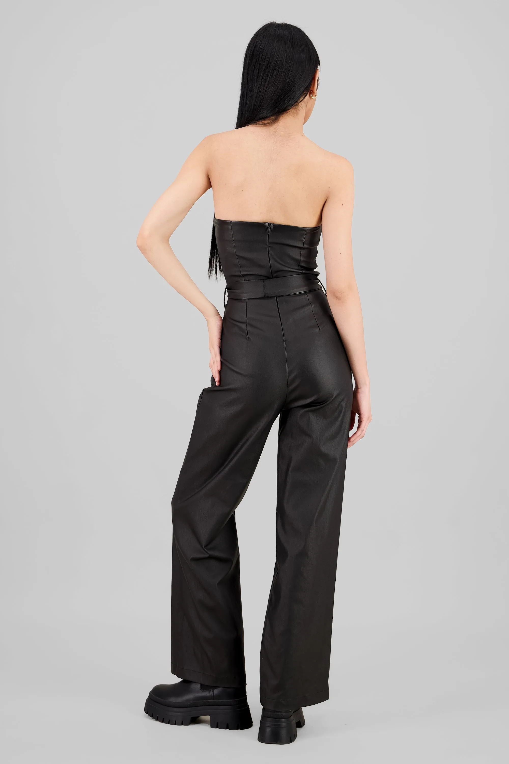 Jumpsuit pu strapples sold by Shasa product image thumbnail 4