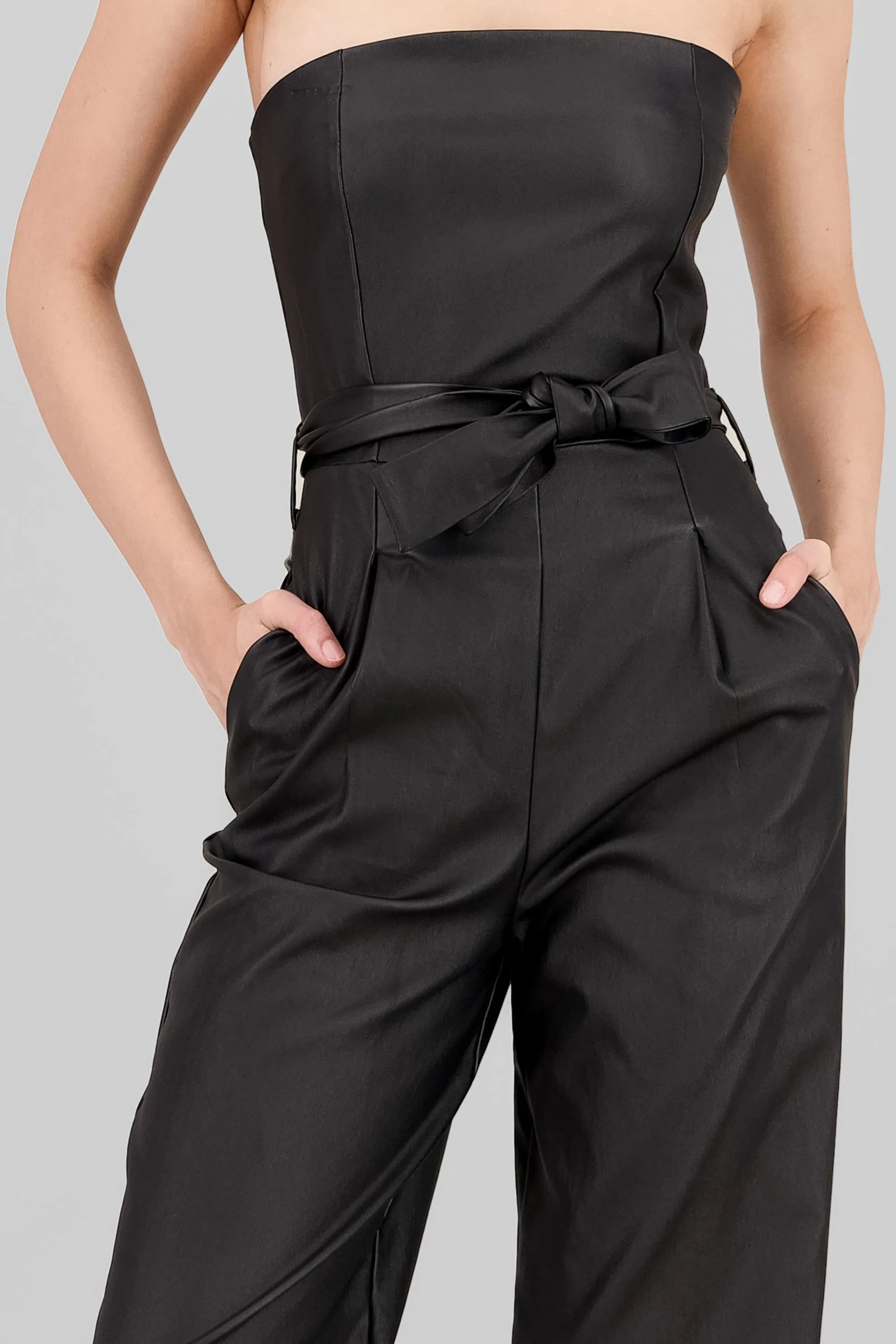 Jumpsuit pu strapples sold by Shasa product image thumbnail 5
