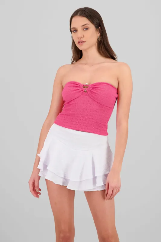 Top strapless perla sold by Shasa