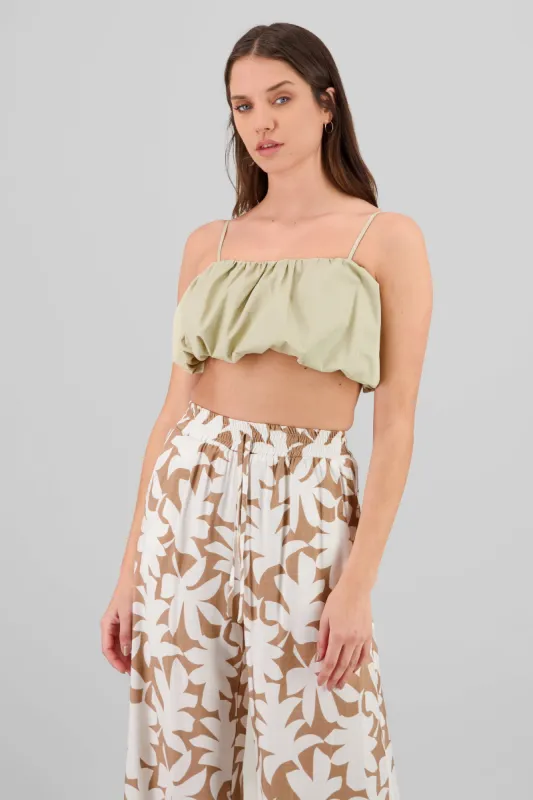 Crop top globo sold by Shasa