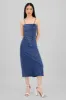 Vestido midi abertura trasera sold by Shasa
