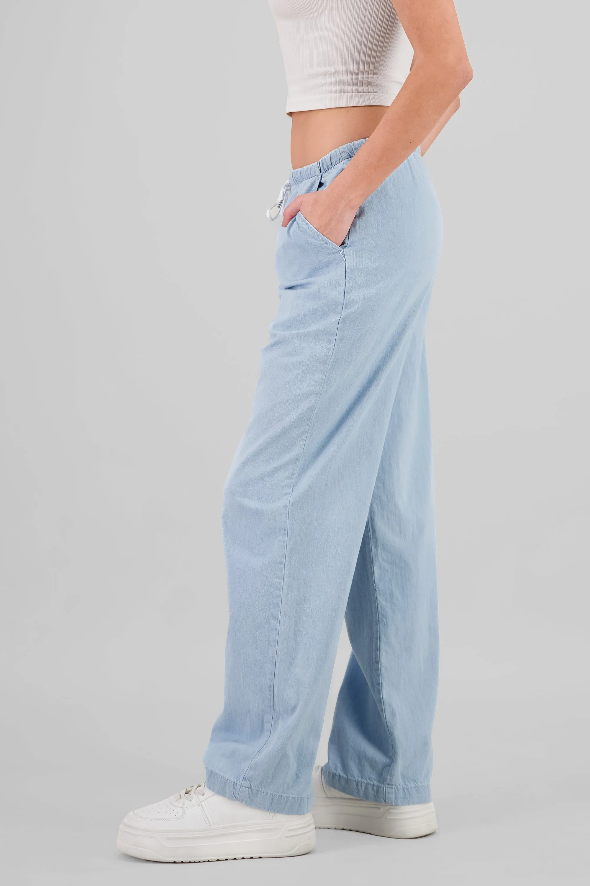 Pantalón wide leg con jareta sold by Shasa product image thumbnail 3