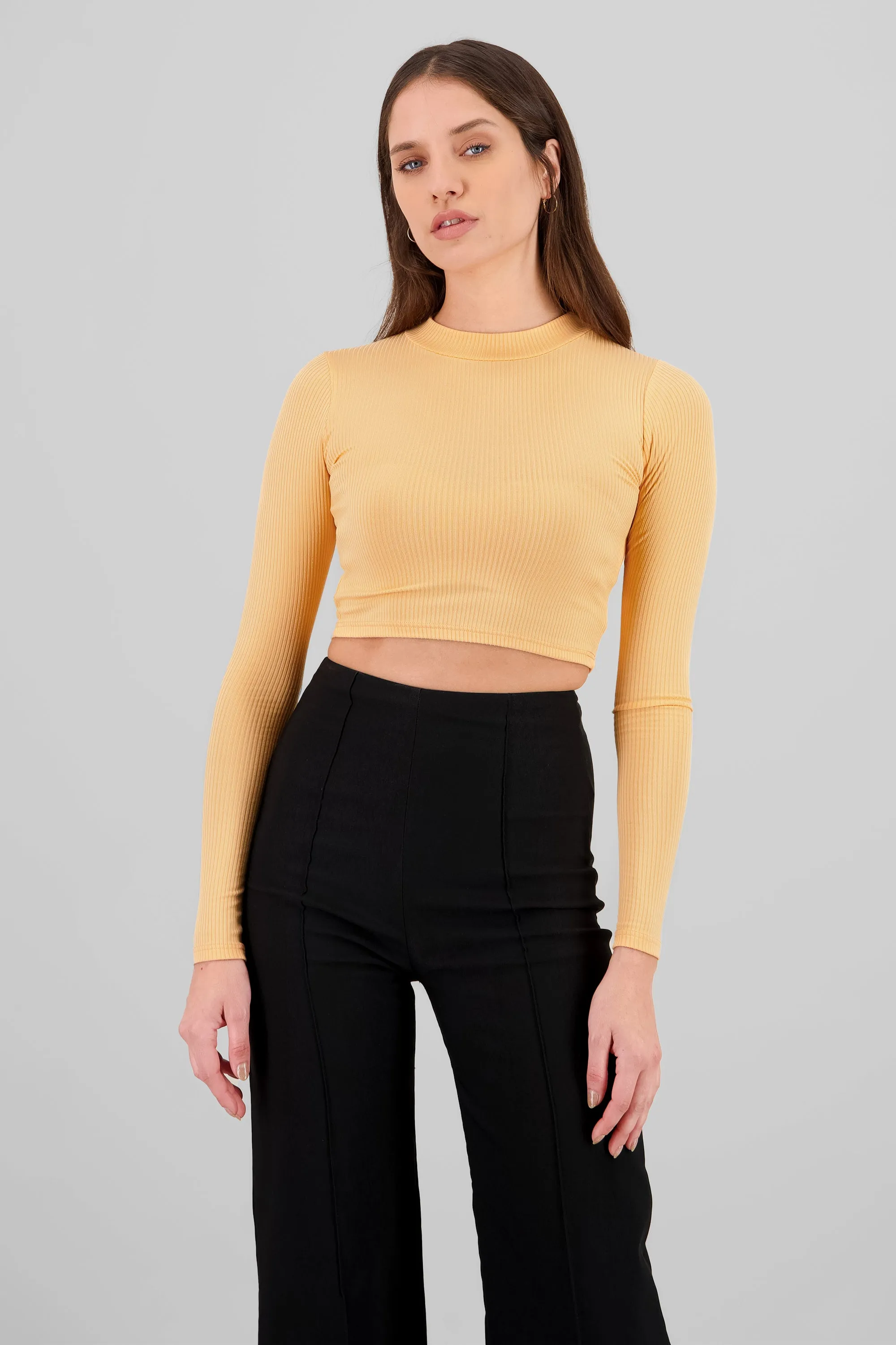 Top Acanalado Manga Larga sold by Shasa