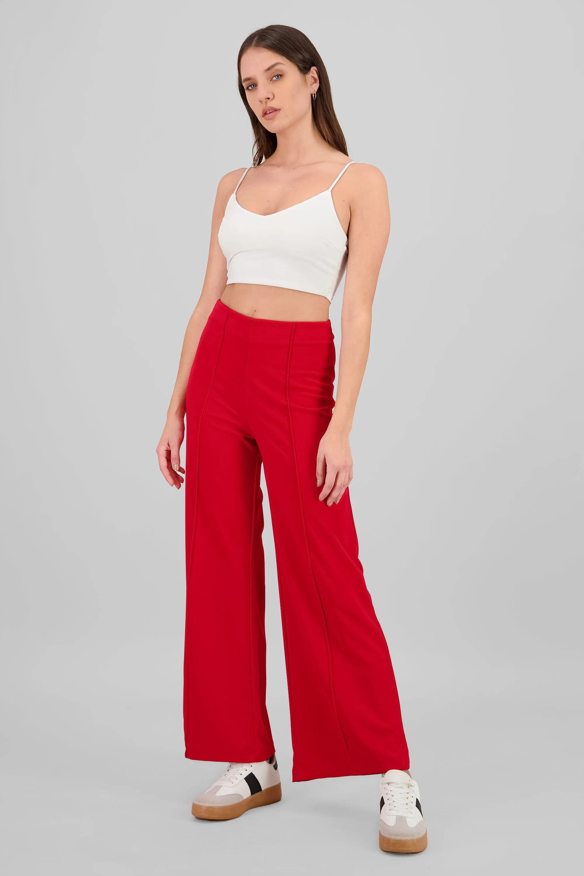 Pantalón Amplio Costura Frontal sold by Shasa