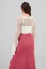 Blusa de encaje escote profundo sold by Shasa