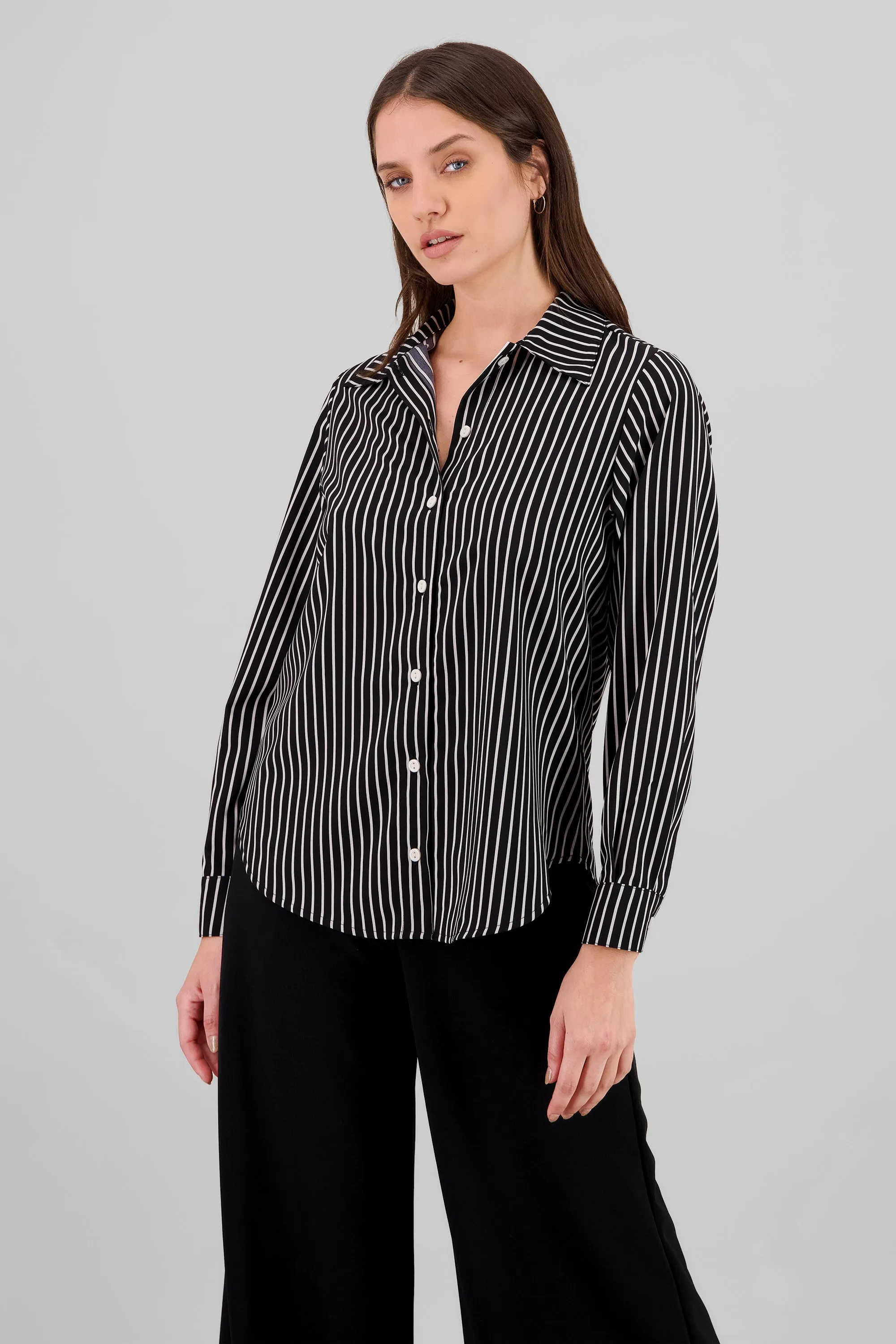 Camisa rayas sold by Shasa