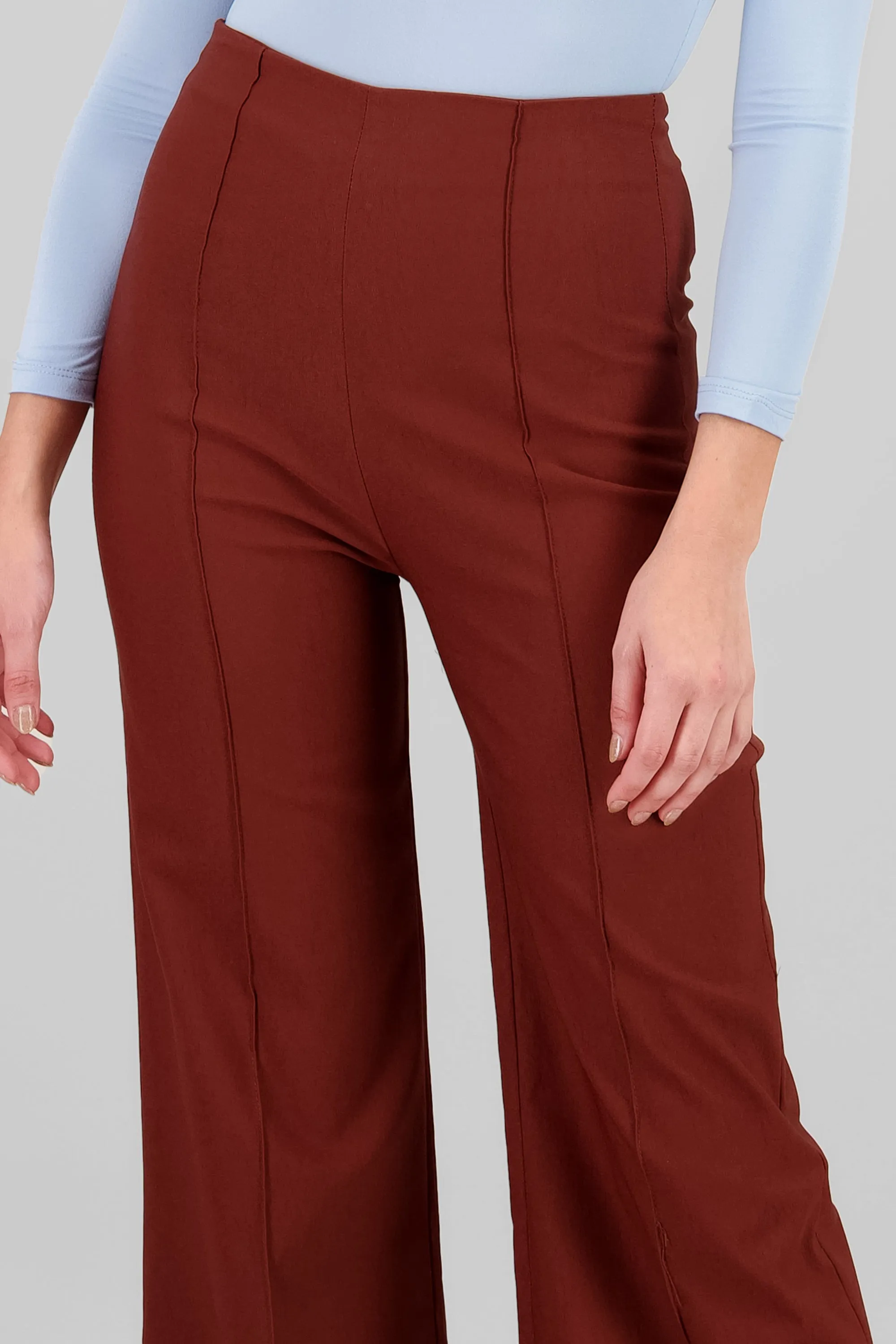 Pantalon wide leg detalle costura sold by Shasa product image thumbnail 5