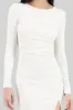 Vestido manga larga detalle abertura sold by Shasa