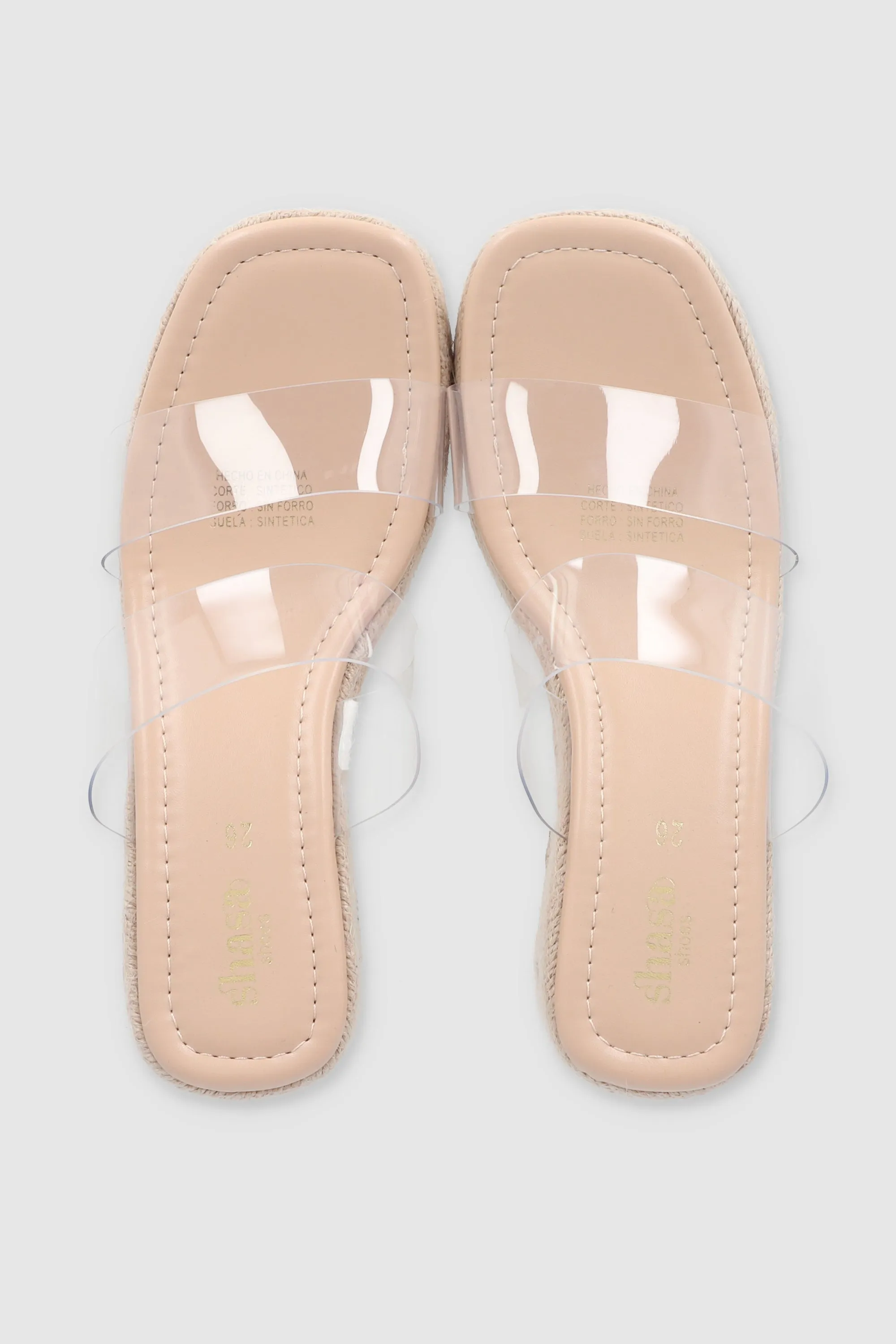 Wedge Dos Tiras Transparentes sold by Shasa product image thumbnail 2