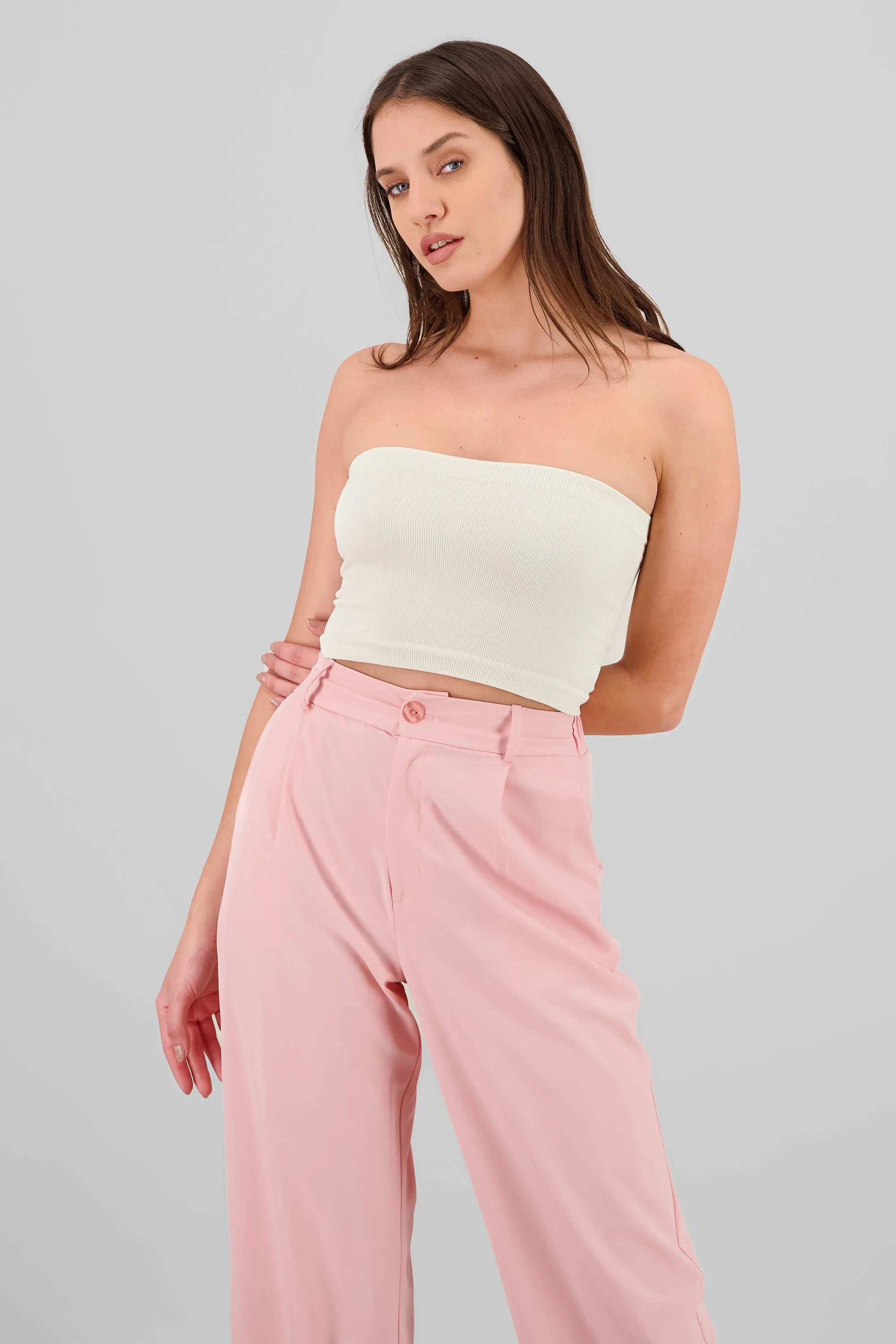 Top Tubo Strapless Rib sold by Shasa product image thumbnail 2