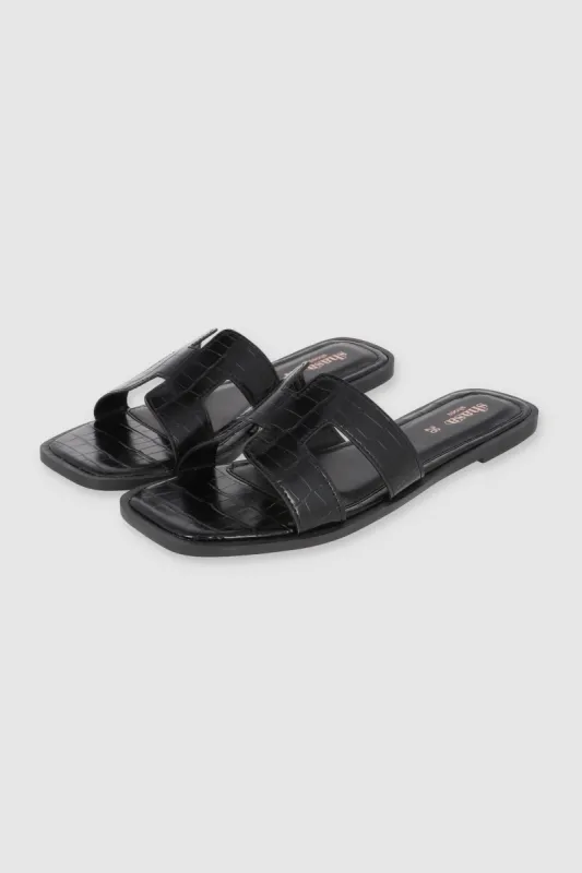 Sandalia graca croco made by Shasa