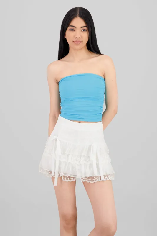 Top Tubo Strapless Drapeado sold by Shasa