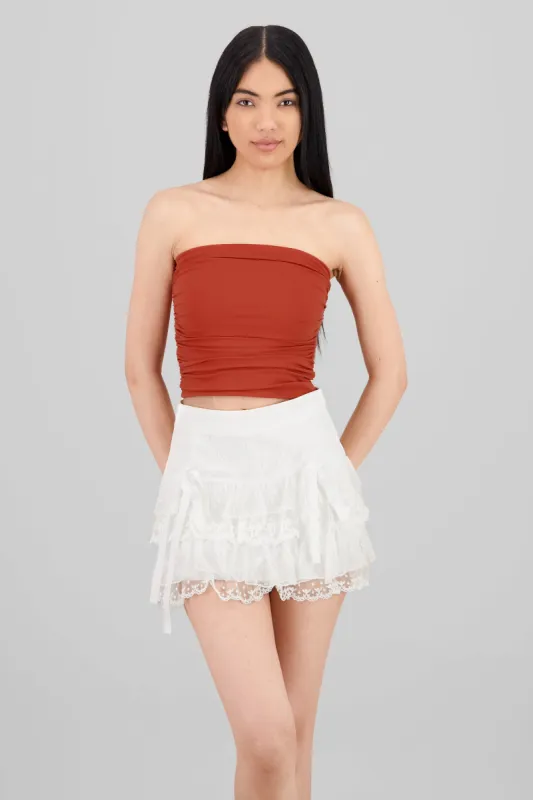 Top Tubo Strapless Drapeado sold by Shasa