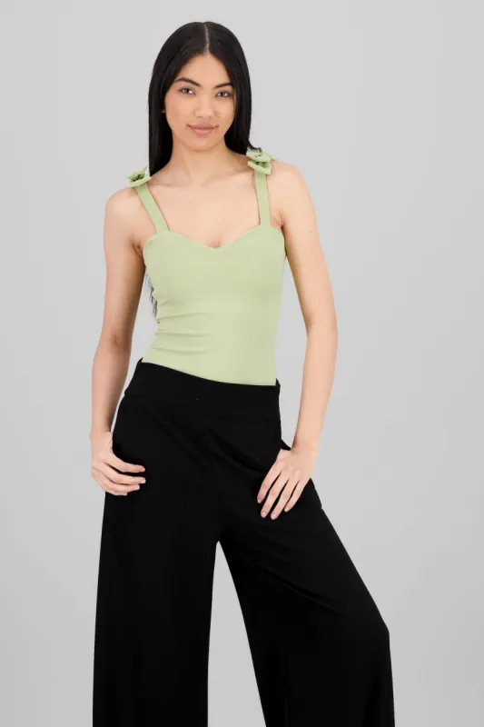 Bodysuit Liso Con Tirante Moños Hypsters sold by Shasa