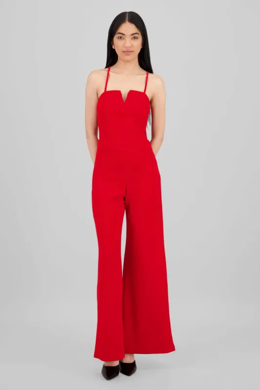 JUmpsuit tirantes detalle abertura escote sold by Shasa