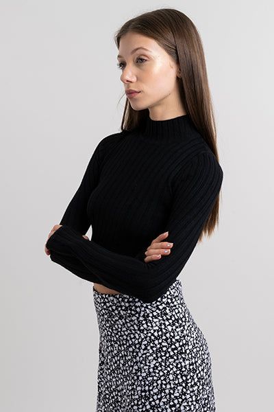 Suéter crop acanalado sold by Shasa product image thumbnail 3