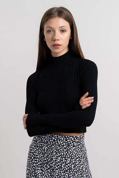 Suéter crop acanalado sold by Shasa product image thumbnail 2