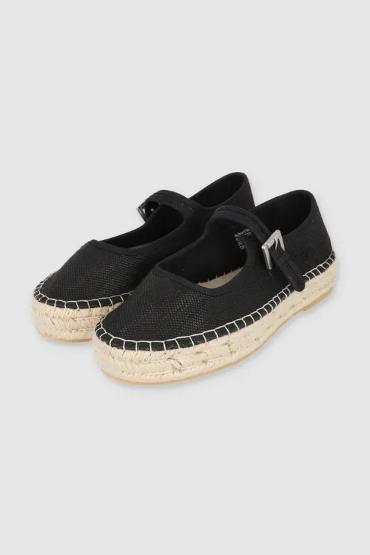 Alpargata flat mary jane sold by Shasa