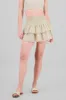 Falda mini cintura smock sold by Shasa