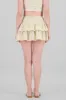 Falda mini cintura smock sold by Shasa