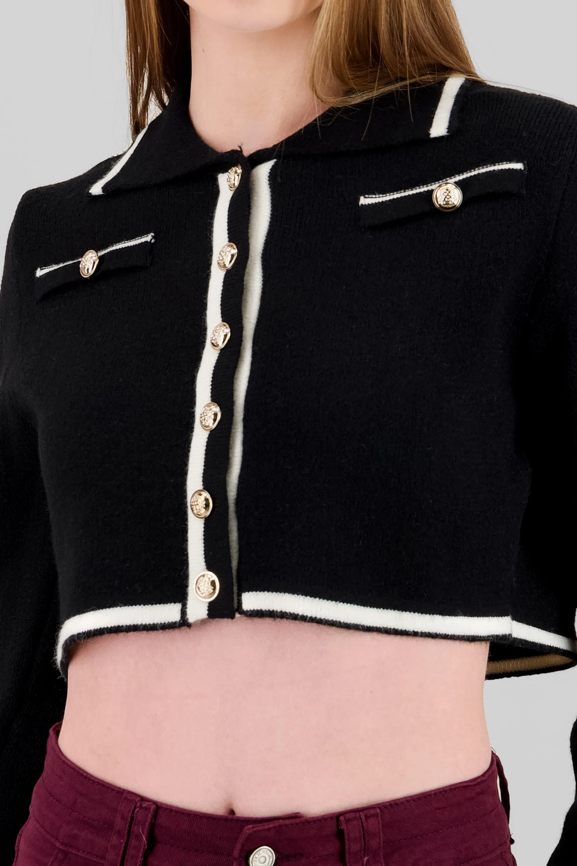 Sueter corto contraste sold by Shasa product image thumbnail 5