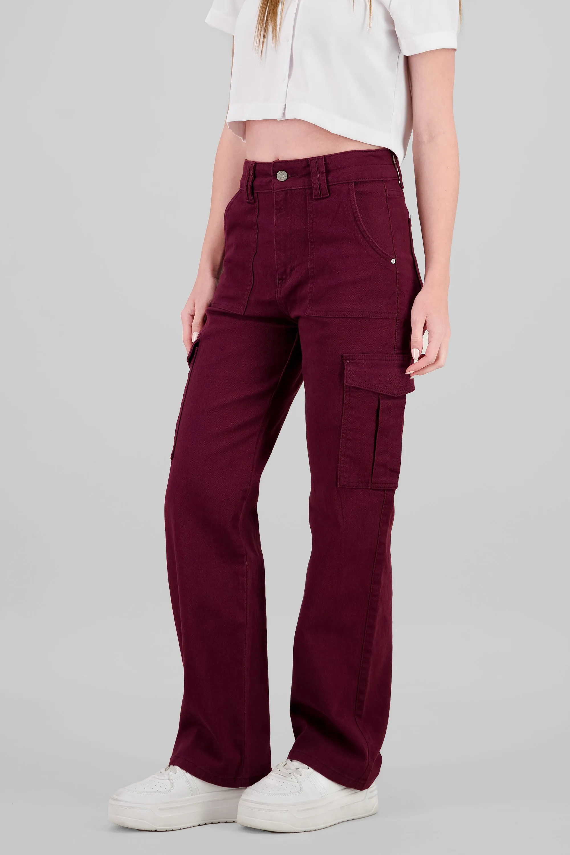 Jeans Cargo Bolsillos Laterales sold by Shasa product image thumbnail 3