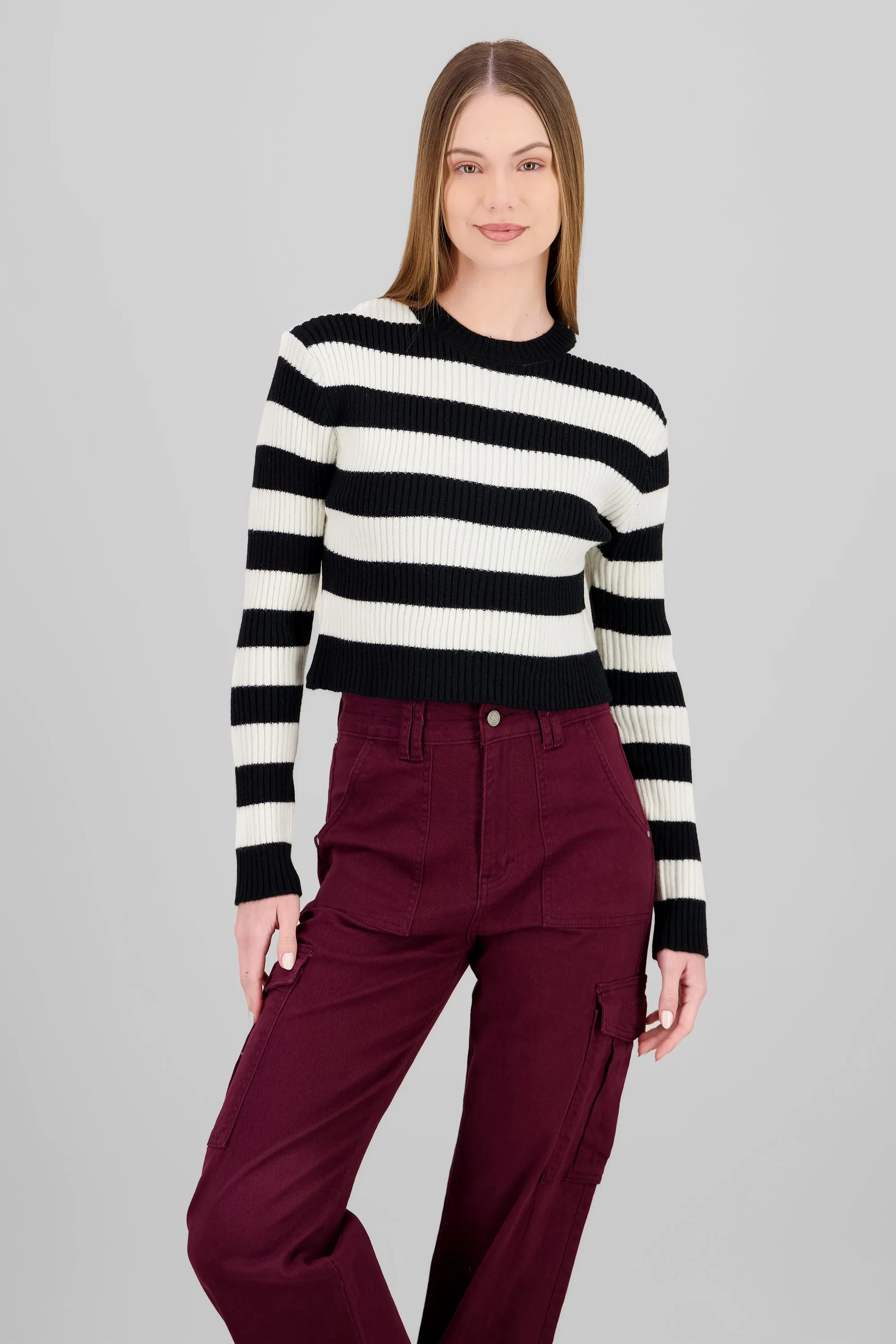 Sueter corto rayas sold by Shasa