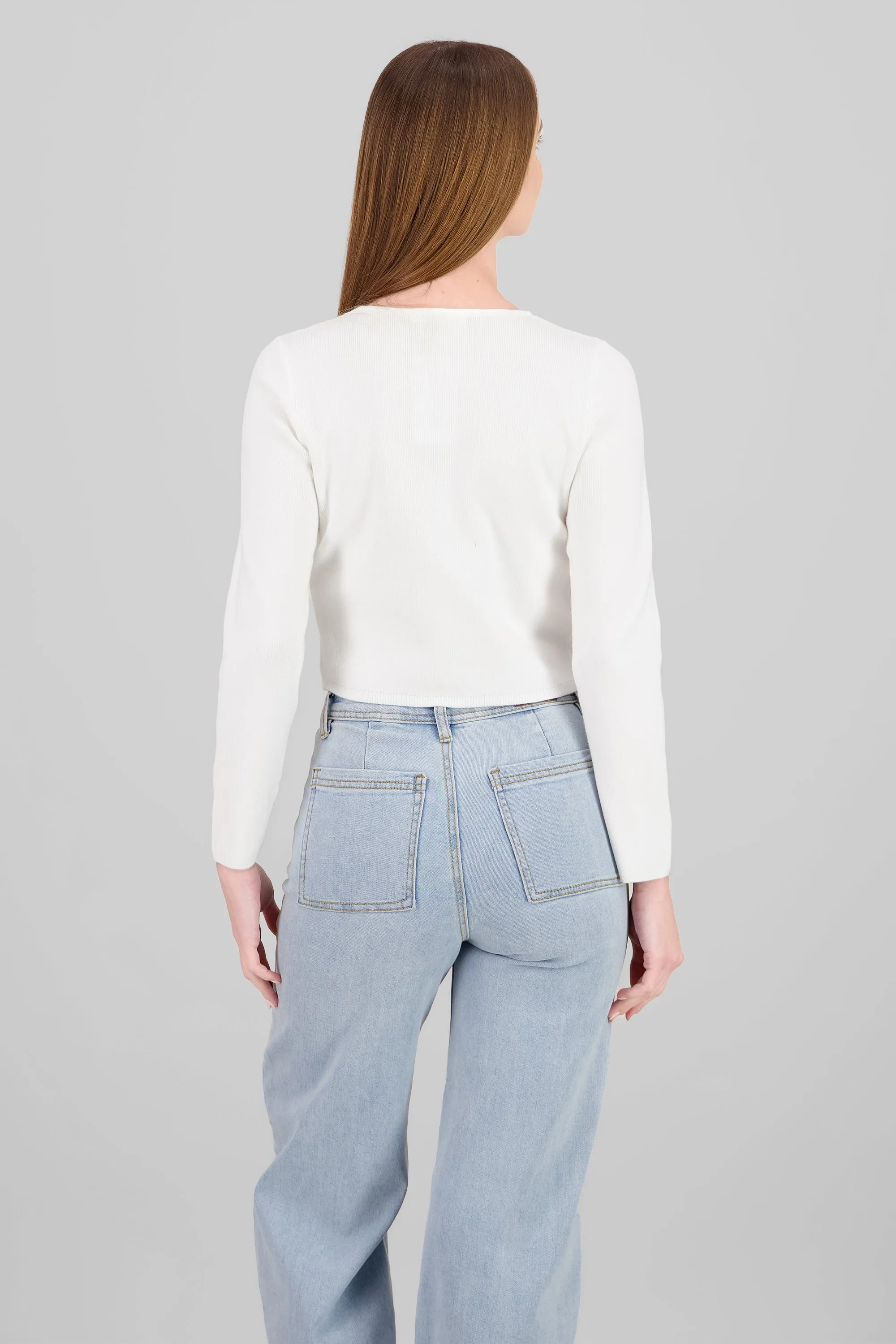 Sueter tejido cuello redondo sold by Shasa product image thumbnail 4