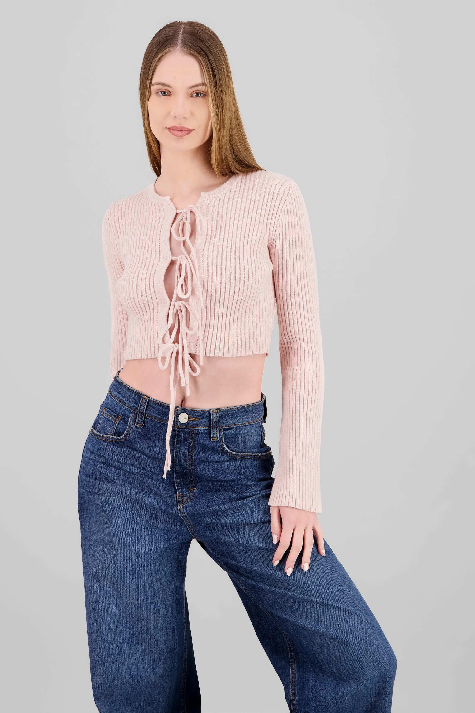 Cardigan tejido con amarre moños sold by Shasa product image thumbnail 2