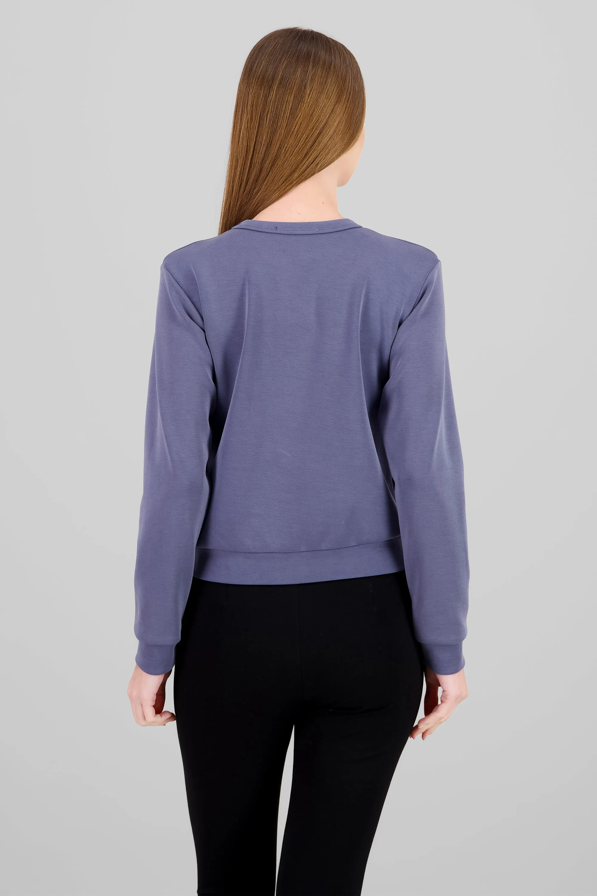 Sudadera manga larga cuello redondo sold by Shasa product image thumbnail 4