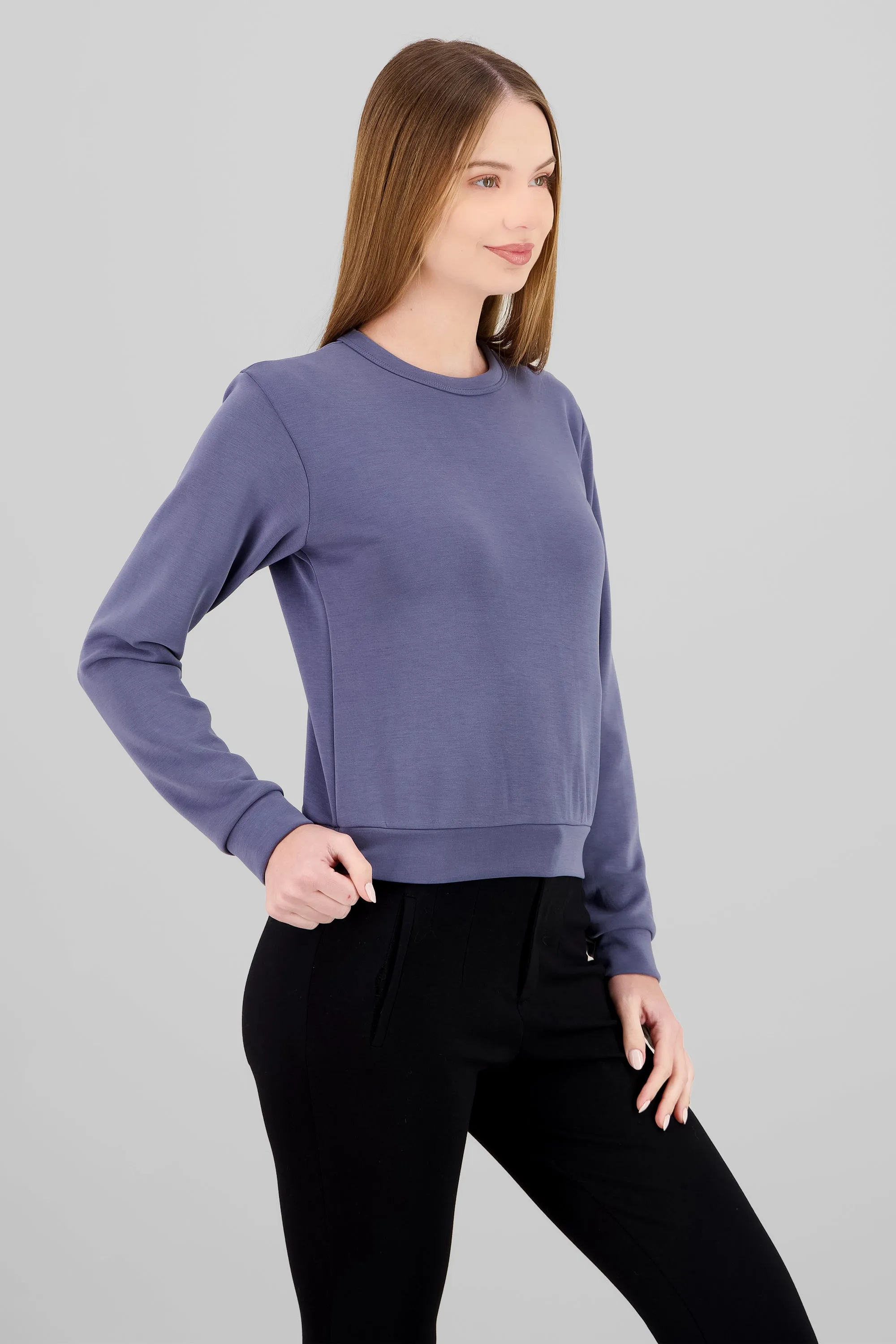 Sudadera manga larga cuello redondo sold by Shasa product image thumbnail 3