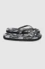 FLIP FLOP PRINT HOJAS GLITTER sold by Shasa