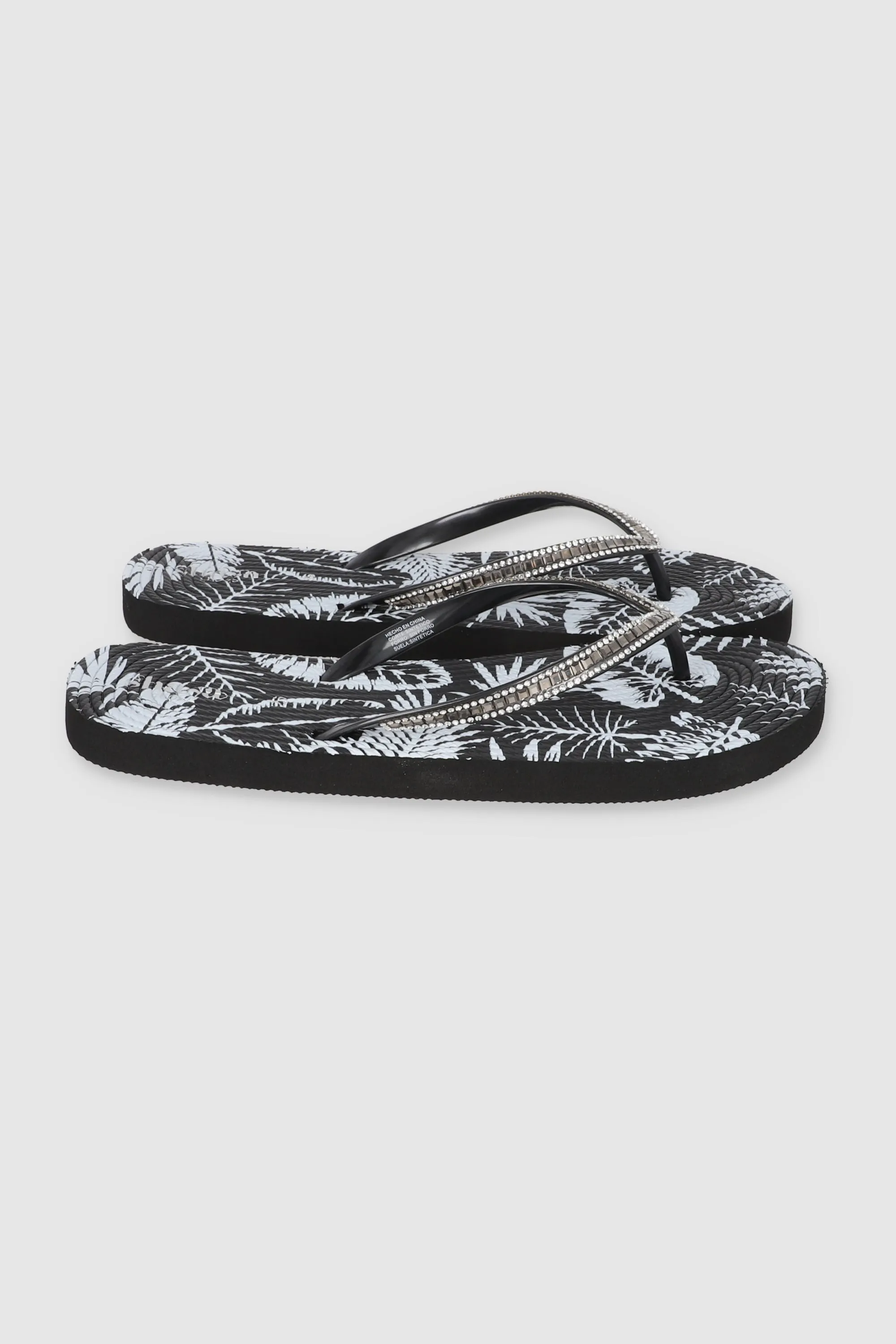 Flip Flop Print Hojas Glitter sold by Shasa product image thumbnail 3