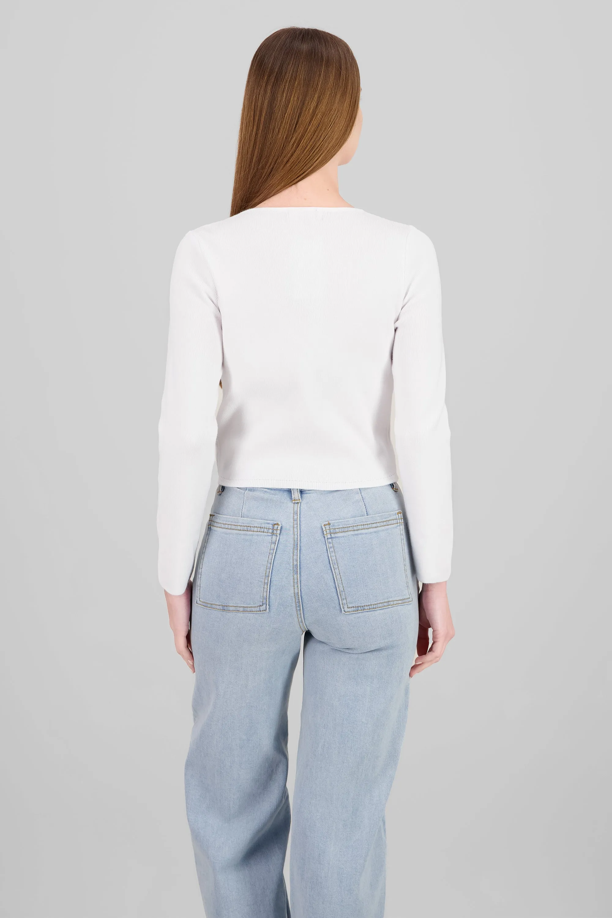 Sueter tejido cuello redondo sold by Shasa product image thumbnail 4