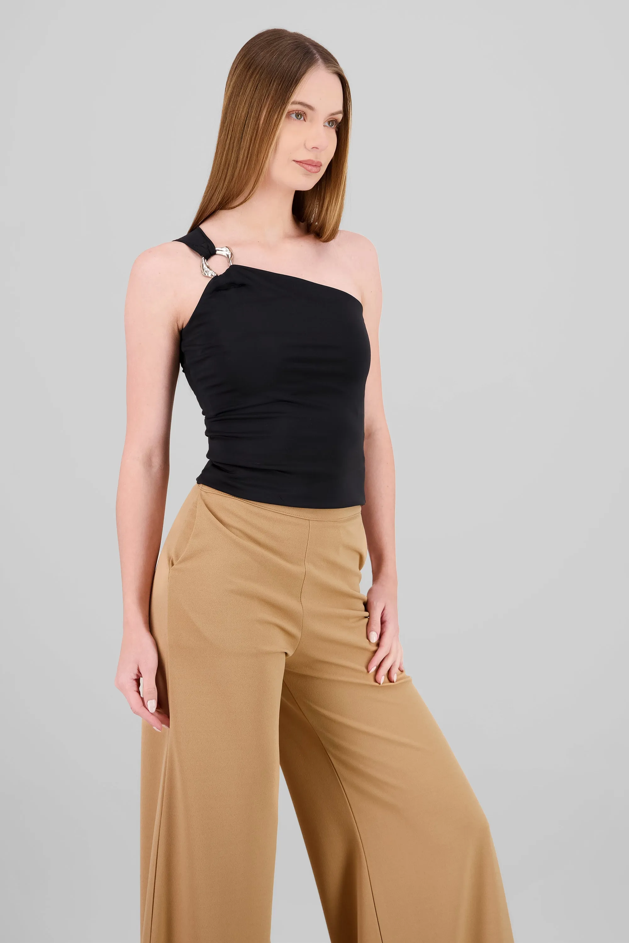 Top liso one shoulder hebilla metalica Hypsters sold by Shasa product image thumbnail 3