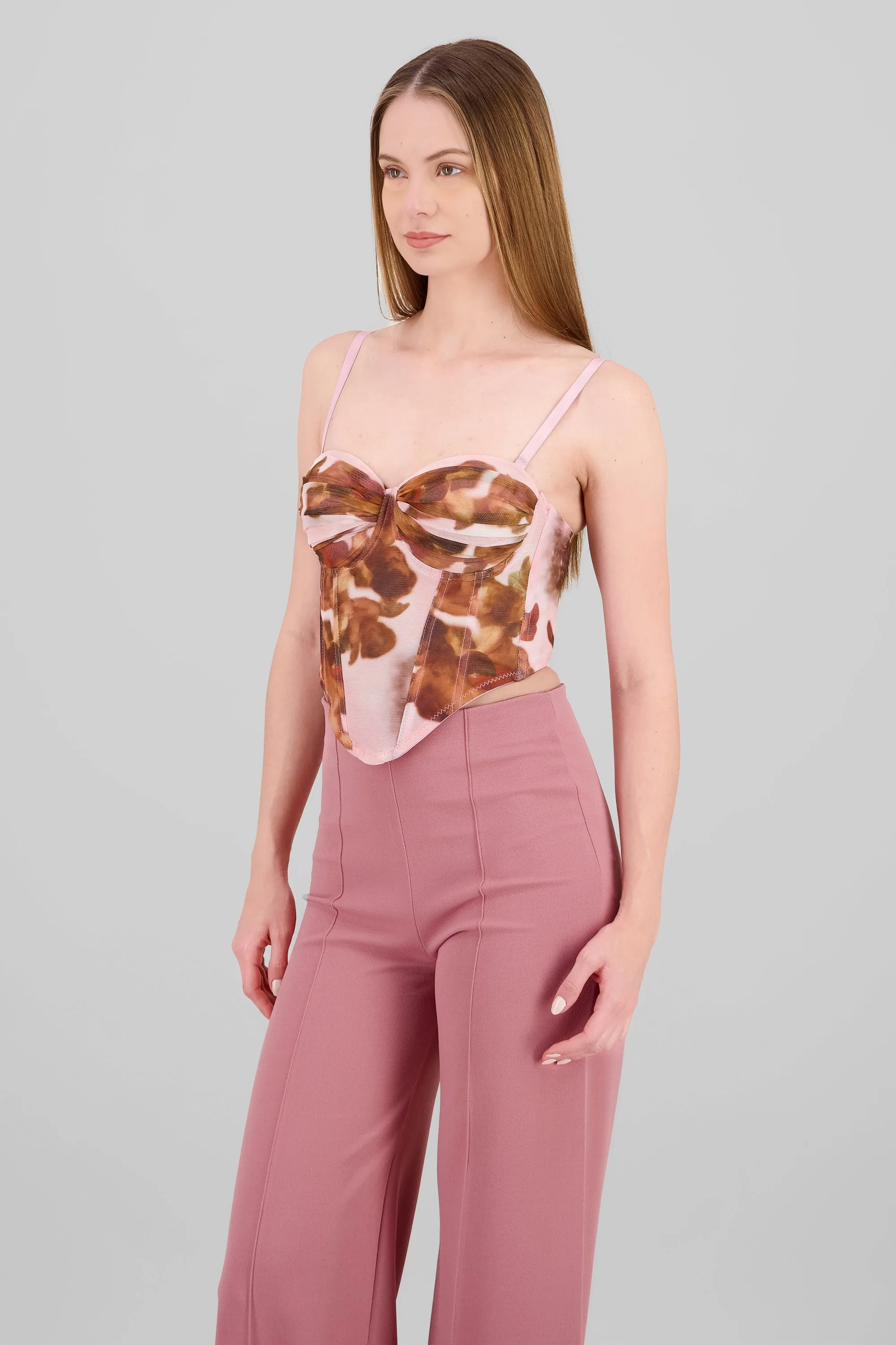 Corset mesh degradado detalle copas sold by Shasa product image thumbnail 3