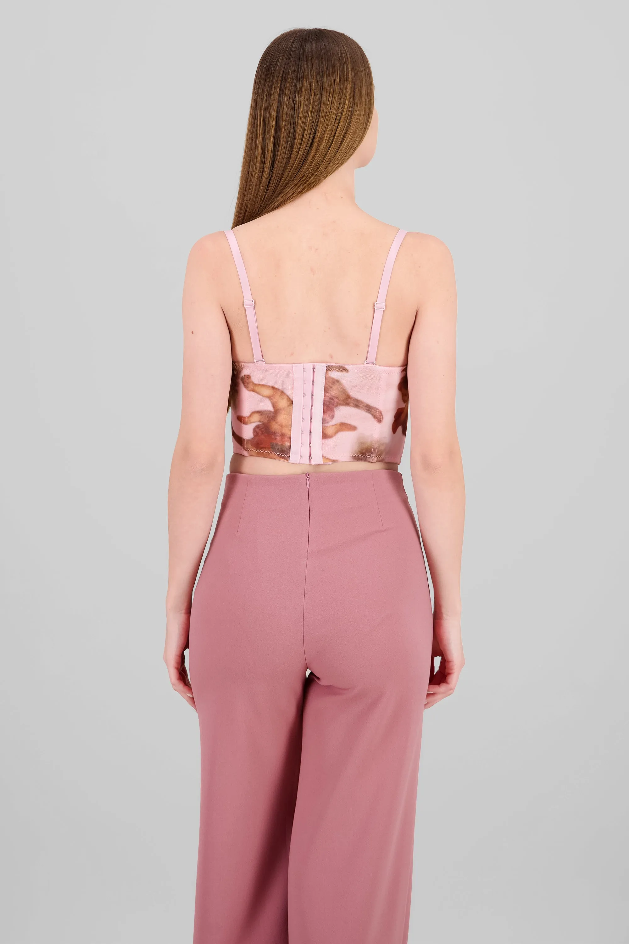 Corset mesh degradado detalle copas sold by Shasa product image thumbnail 4