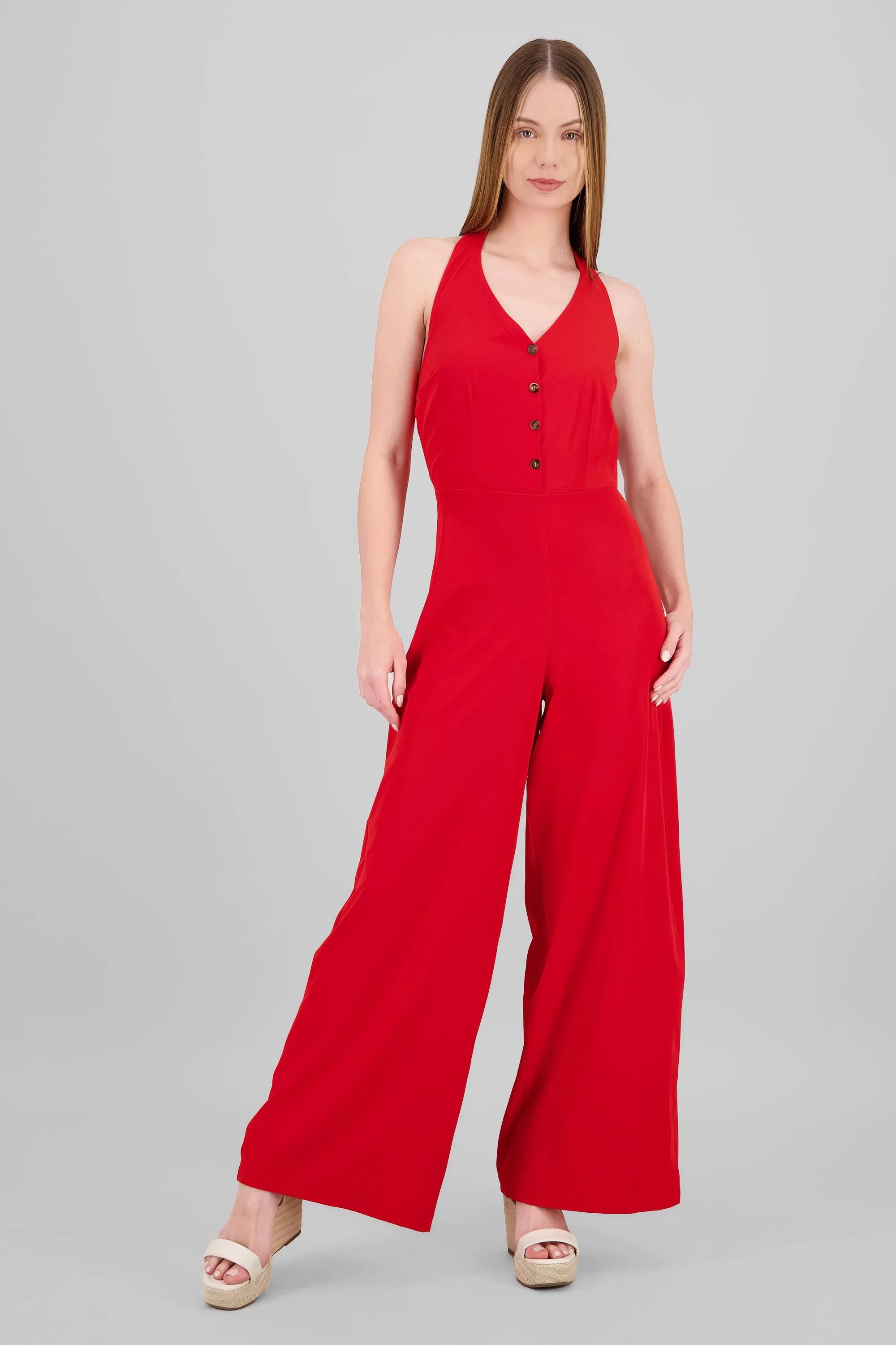 Jumpsuit halter detalle botones sold by Shasa