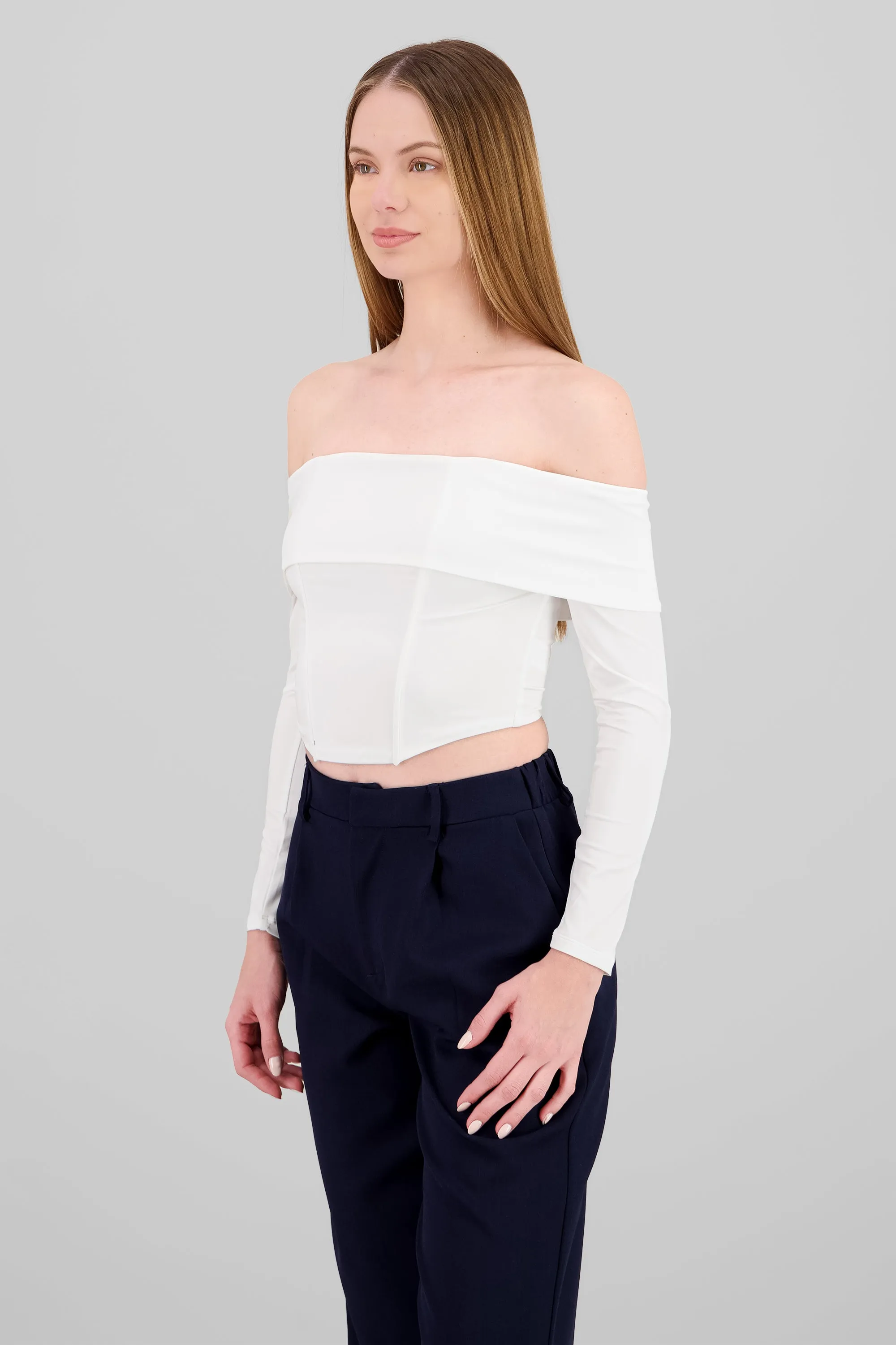 Top off shoulder con varillas sold by Shasa product image thumbnail 3