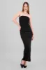 Vestido maxi tubo fruncido sold by Shasa